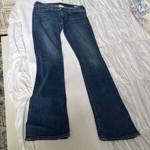 True Religion Dark Blue Flared Jeans